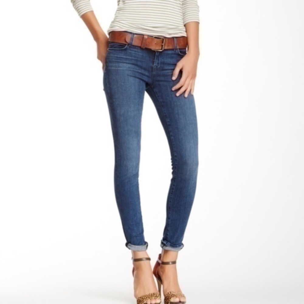 J Brand Mid Rise Super Skinny Jean sz 25